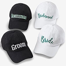 Personalized Wedding Baseball Caps - 20446
