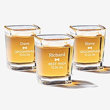 Personalized Bridal Party Shot Glasses - 20487