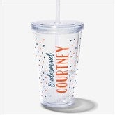 Personalized Acrylic Insulated Tumblers for Bridesmaids - 21203