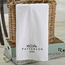 Personalized Tea Towels - Infinite Love - 21365