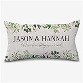 Laurels of Love Personalized Throw Pillows - 21533