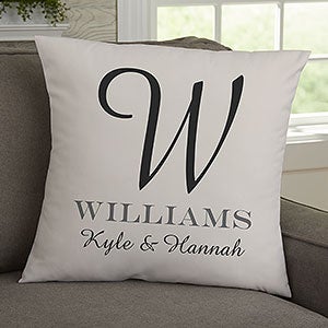 Our Monogram Personalized 18