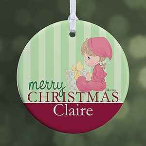 Precious Moments® Personalized Baby Christmas Ornament - 12464