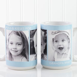 Picture Perfect Personalized Photo Mug- 15 oz.-3 Photo - 12730-L3