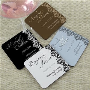 The Wedding Couple Personalized Coaster Favors - 13038