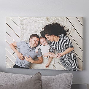 Moments In Time Personalized 6 Photo Canvas Print - 16x24