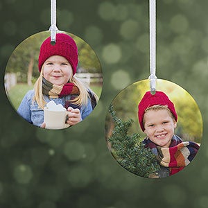 Picture Perfect Personalized Photo Ornament- 2.85