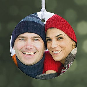 Picture Perfect Personalized Photo Ornament- 2.85