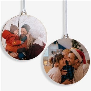 Picture Perfect Personalized Photo Ornament- 3.75