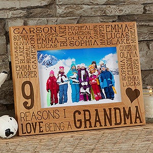 Reasons Why For Her Personalized Picture Frame- 4 x 6 - 14945-S