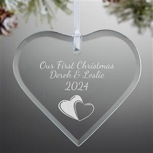 Create Your Own Heart Personalized Ornament - 15152