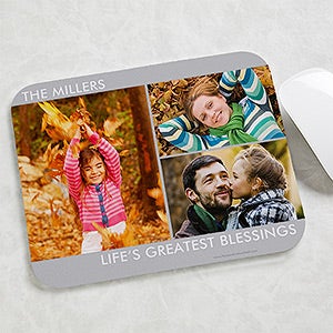 Picture Perfect Personalized Mouse Pad- 3 Photo - 15199-3