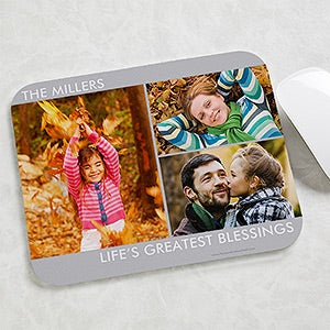 Picture Perfect Personalized Mouse Pad- 3 Photo - 15199-3