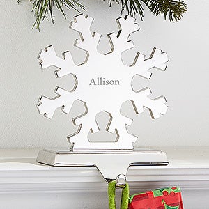 Personalized Stocking Holders - Snowflake - 15287-S