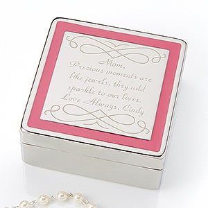 Enchanting Mother Engraved Jewelry Box - 15460