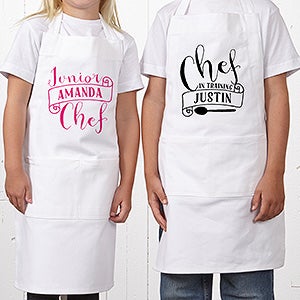 Chef In Training Personalized Kids Apron - 15882
