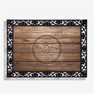 Circle Of Love Personalized Doormat- 18x27 - 15962