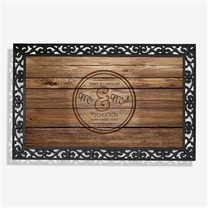Circle Of Love Personalized Doormat- 20x35 - 15962-M