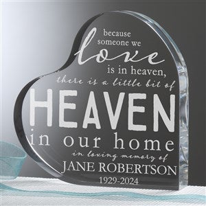 Heaven In Our Home Personalized Memorial Keepsake - 16026