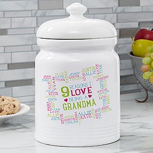 Reasons Why Personalized Cookie Jar - 16308