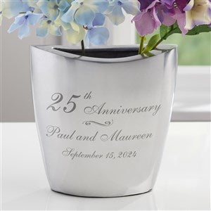 Everlasting Love Personalized Anniversary Vase - 16342