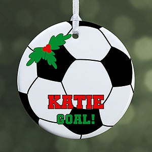 Soccer Personalized Ornament-2.85