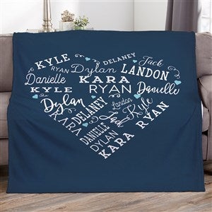 Close To Her Heart Personalized 50x60 Lightweight Fleece Blanket - 16802-LF