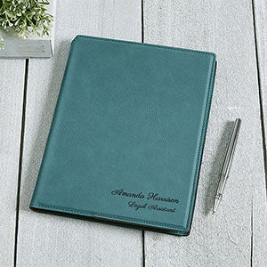 Signature Series Personalized Junior Portfolio-Teal - 16940-T