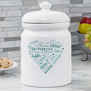 Close To Her Heart Personalized Cookie Jar - 17082