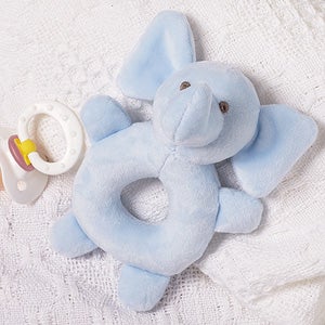 Blue Elephant Baby Rattle - 17514