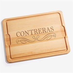 Classic Kitchen Personalized Extra Large Hardwood Cutting Board- 15x21 - 17594-XL