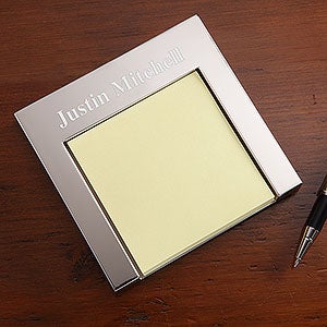 Signature Series Personalized Post-It® Holder - 18020