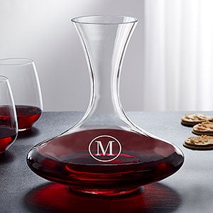 Luigi Bormioli® Engraved Captain's Wine Decanter - 18159-N