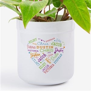Personalized Flower Pots - Close to Her Heart