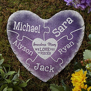 Together We Make A Family Personalized Garden Stone - 18196