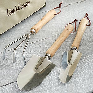 Personalized Garden Tote & Tools - My Garden