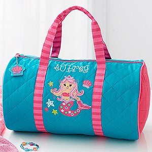 Mermaid Embroidered Duffel Bag by Stephen Joseph - 18443