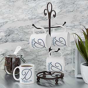 Name  Initial Personalized Coffee Mug - 11oz White - 18544-S