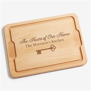 Personalized 12x17 Cutting Board - Key To Our Home - 18596