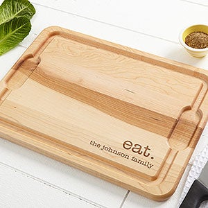 Kitchen Expressions Personalized Hardwood Cutting Board- 12x17 - 18599