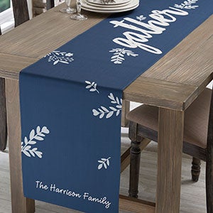 Cozy Home Personalized Table Runner - 16