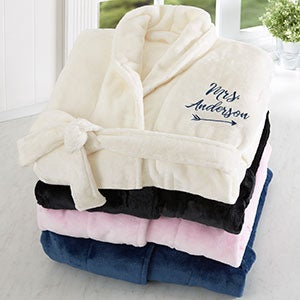 Embroidered Luxury Bathrobe For Her - Unique Custom Gifts For Her Embroidered Luxury Bathrobe For Her - Unique Custom Gifts For Her