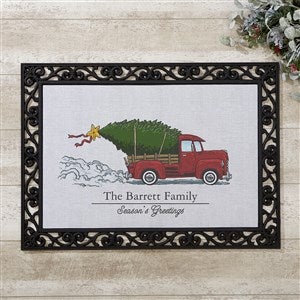 Classic Christmas 18x27 Personalized Doormats - 19464