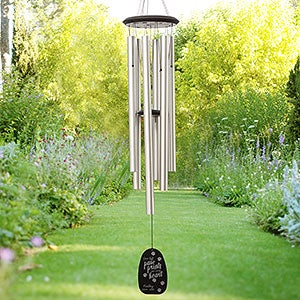 Paw Prints On My Heart Personalized Premium Wind Chimes - 20177