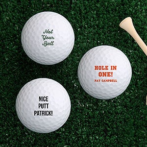 Sports Expressions Personalized Golf Ball Set of 12 - Non Branded - 22872-B