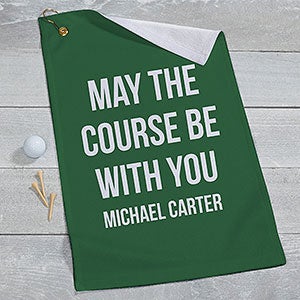 Sports Expressions Personalized Golf Towel - 22873