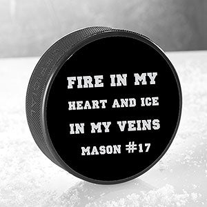 Sports Expressions Personalized Official Hockey Puck - 22876