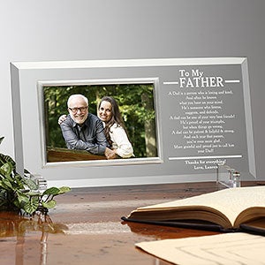 For Him Personalized Glass Picture Frame - 23389