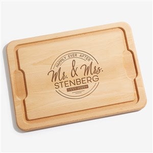 Stamped Elegance Personalized Maple Cutting Board - 12x17 - 23797
