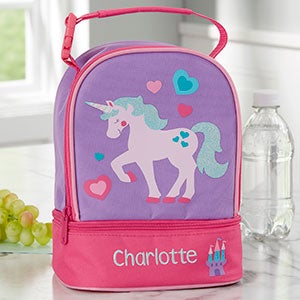 Unicorn Embroidered Lunch Bag - 23936